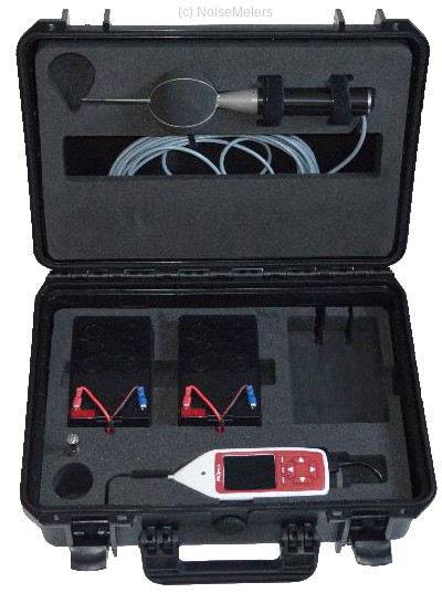 Outdoor Kit with sound level meter fitted